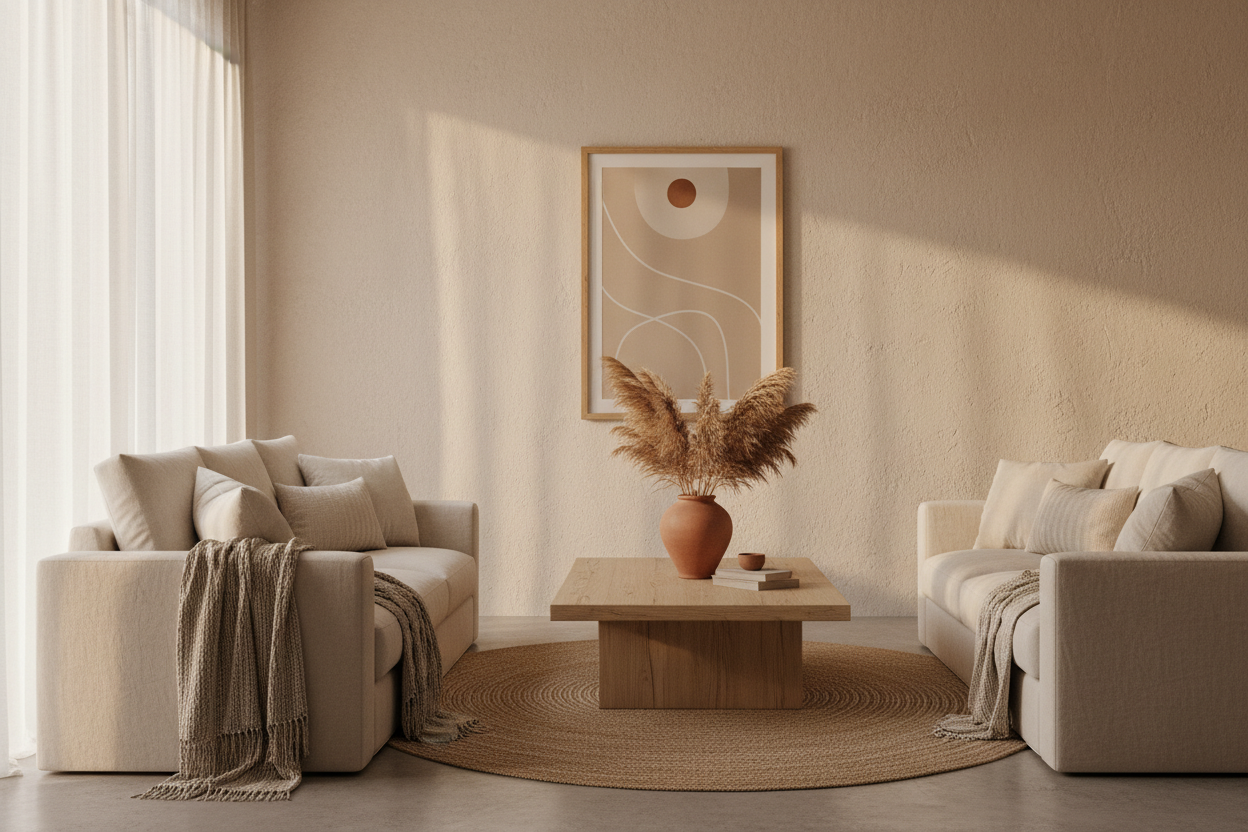 affiche murale minimaliste bien mise en scène — Cassili-home