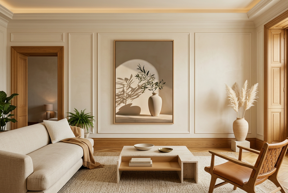 Wall Art Prints — The Branch before the Arch, in a living room