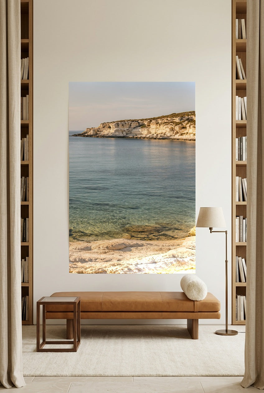 La Pointe Rocheuse — affiche sans cadre dans une bibliothèque