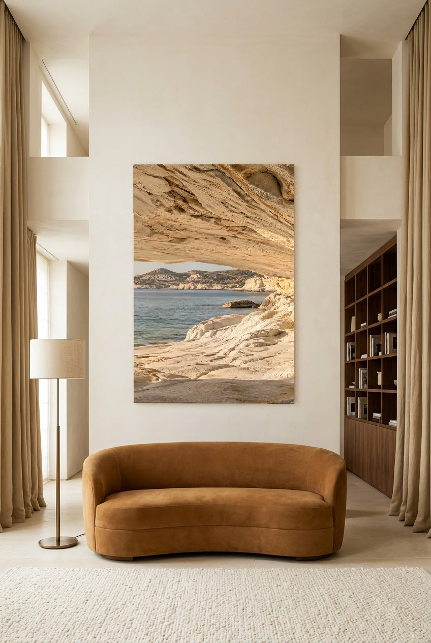 The Way Out to Sea — unframed poster in a reading room