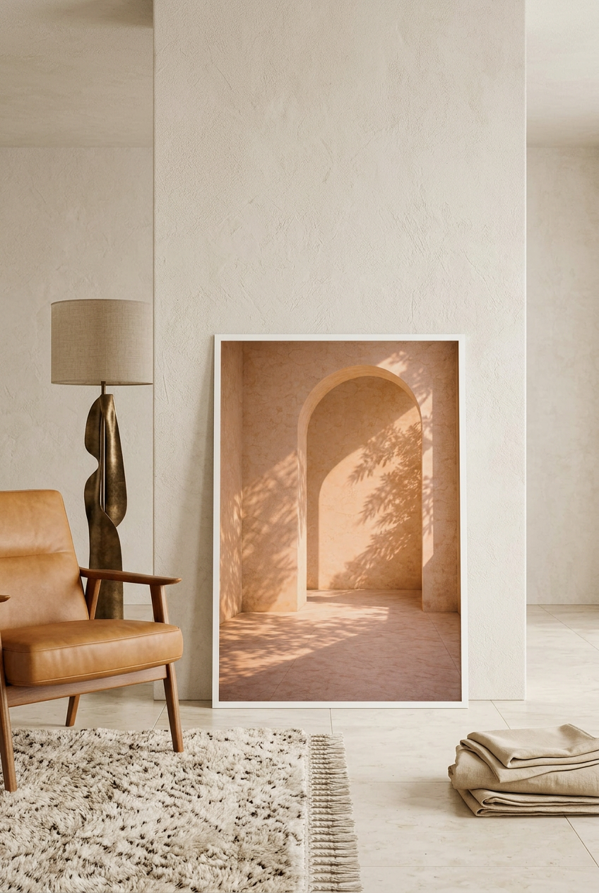 Solar Arch — poster leaning against a wall on the floor