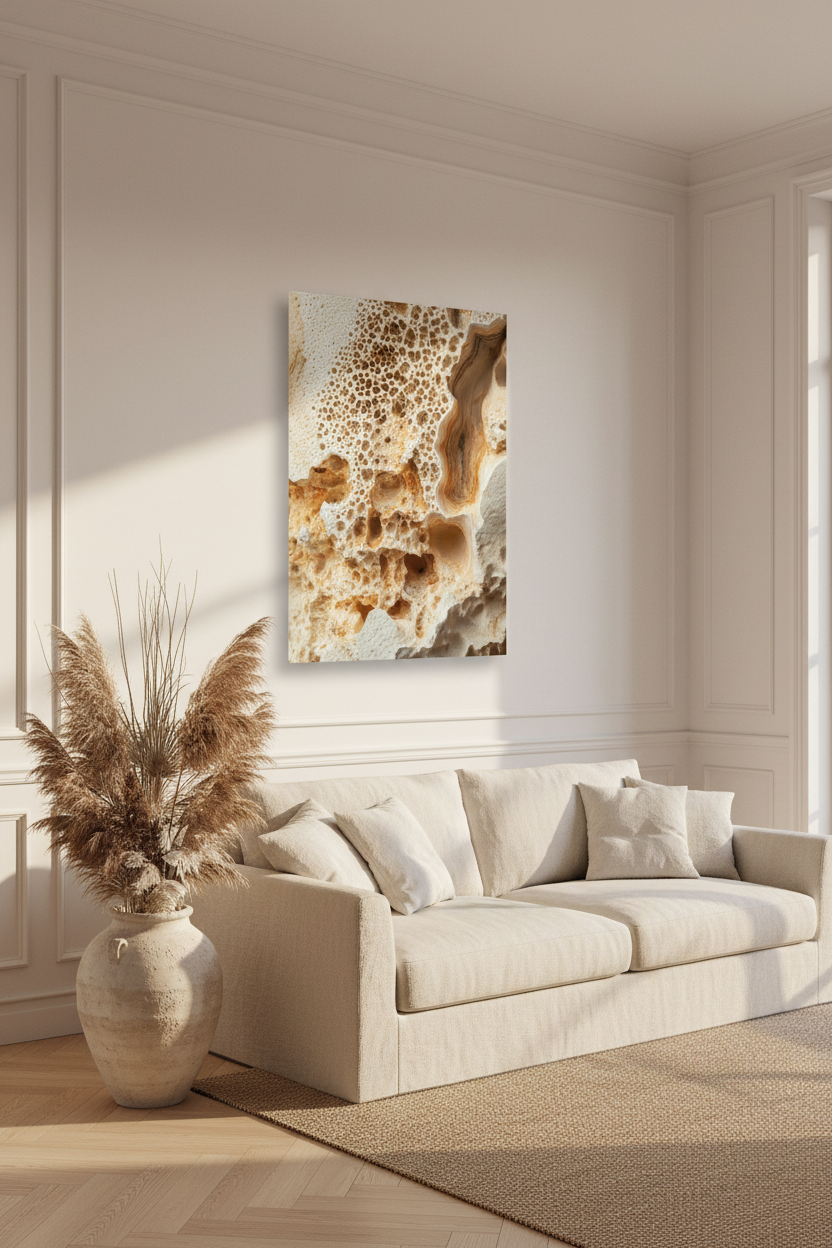 Calcaire Alvéolé - Salon