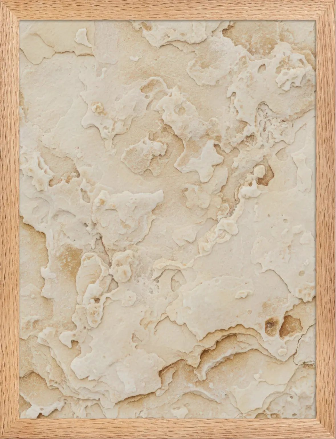 Calcaire Doré — Encadrée — affiche murale minimaliste | Cassili-home