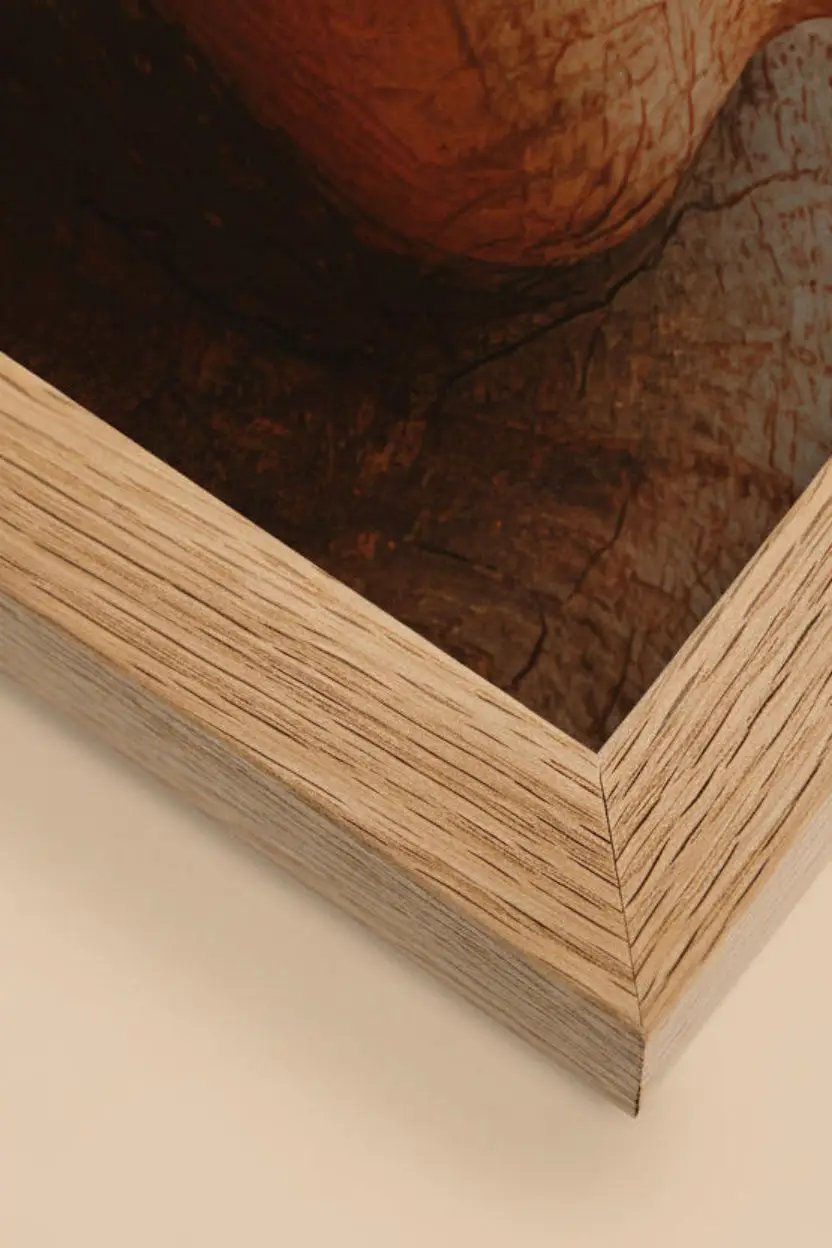 Âme de Bois — Encadrée — affiche murale minimaliste | Cassili-home