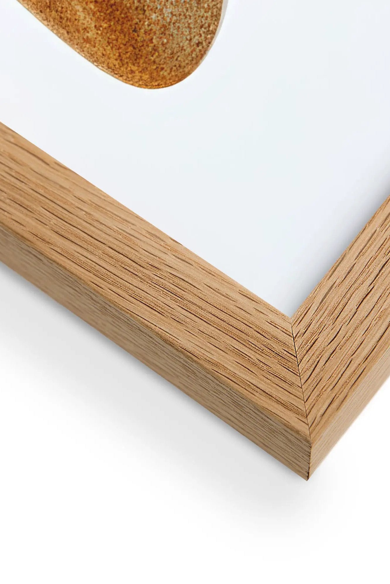 Den Guldprofilen — Minimalistisk väggaffisch guld sand profil ansikte