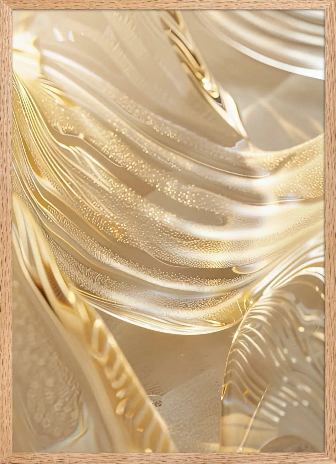 Molten Gold — Framed