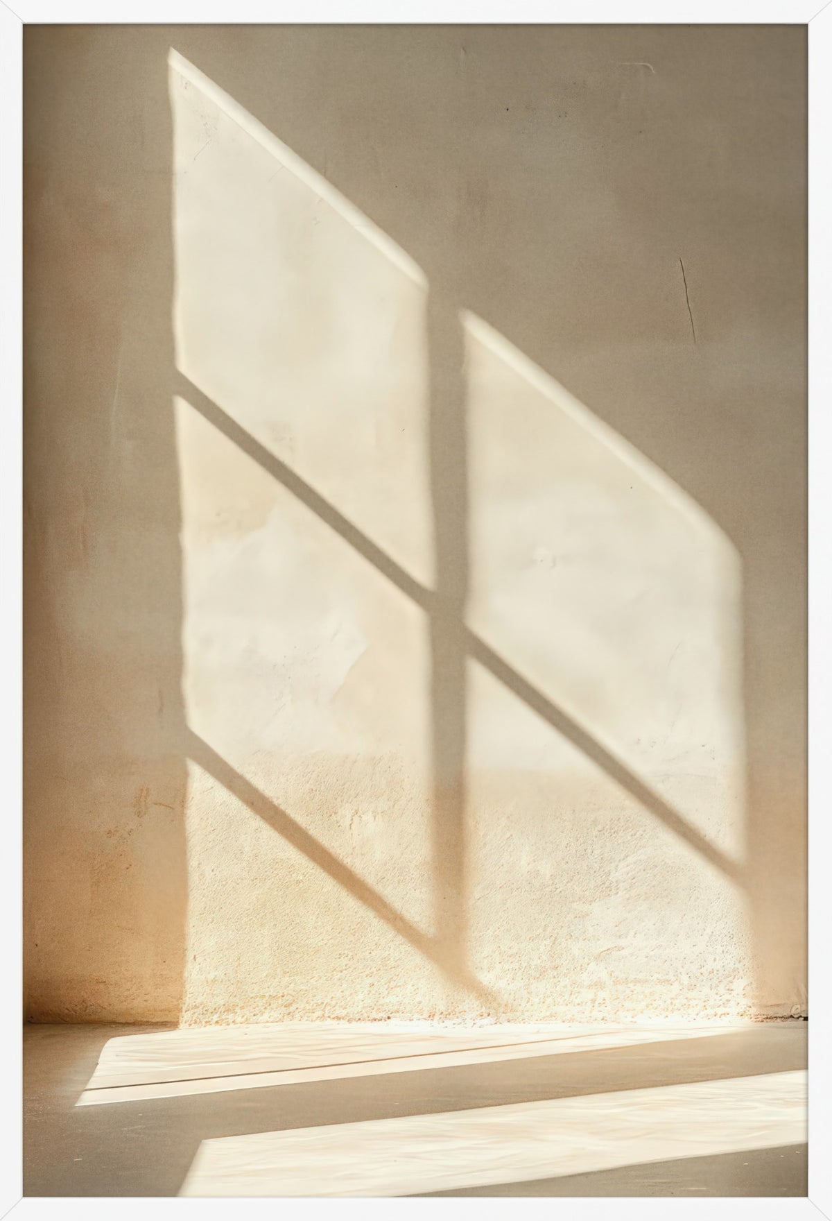 Morning Grace — poster in a white frame, front view