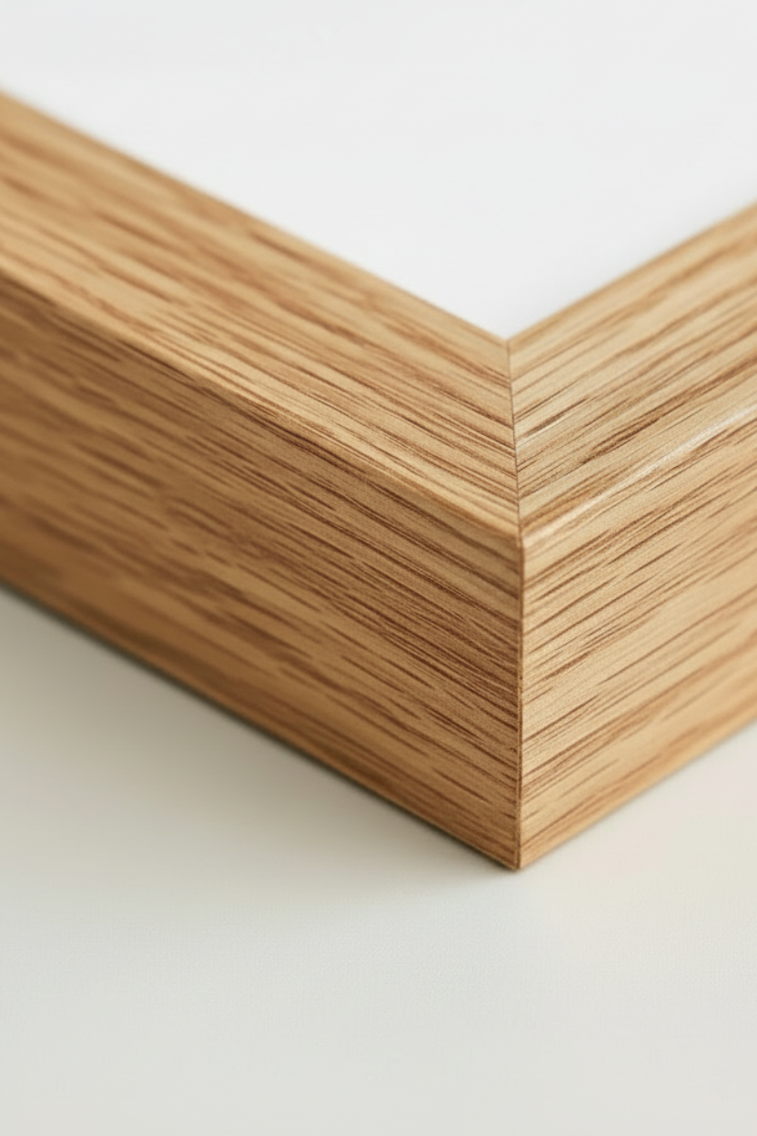 Détail du cadre chêne massif — Cassili-home