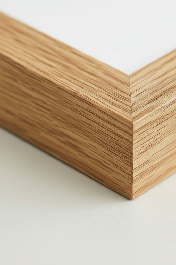 Détail du cadre chêne massif — Cassili-home