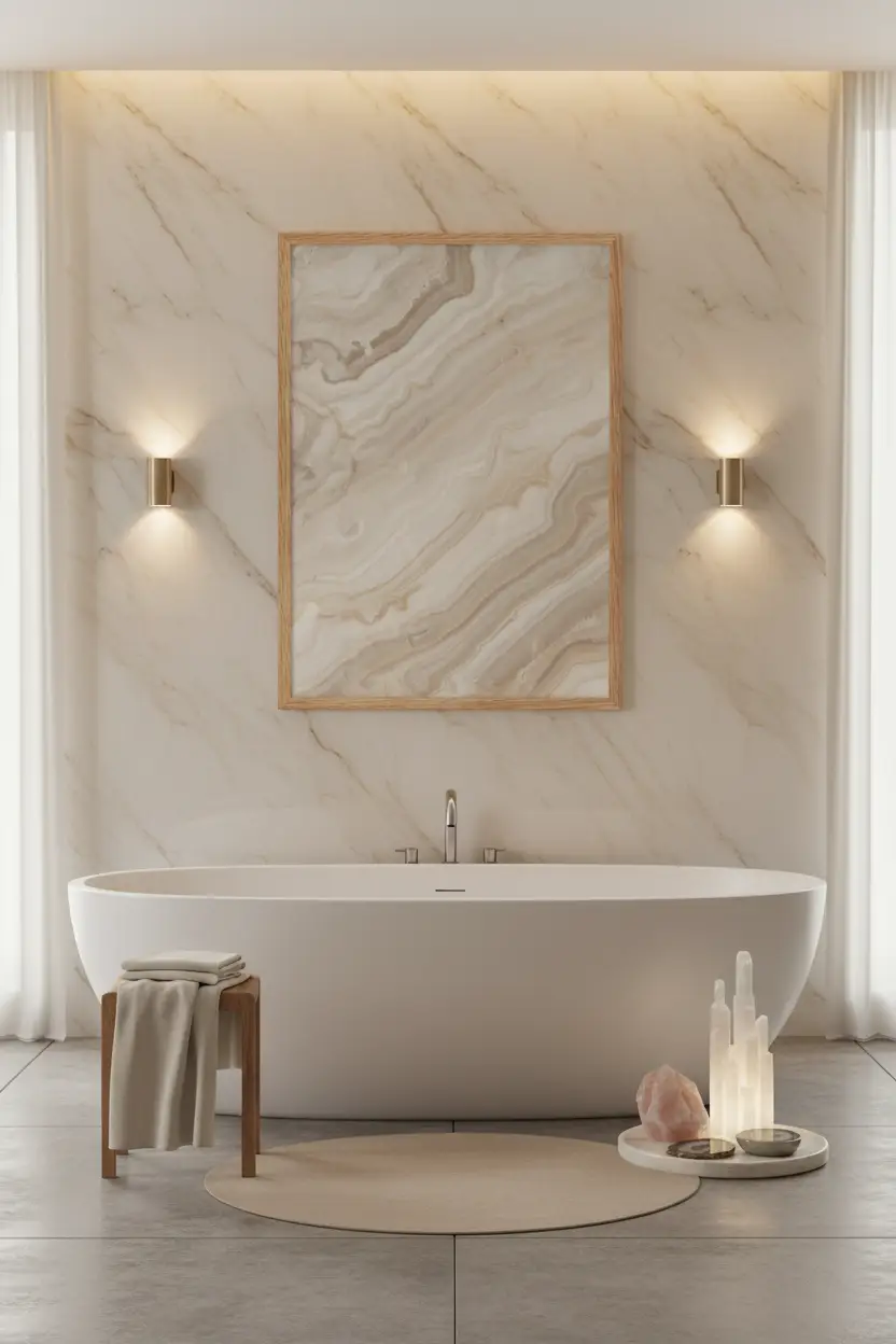Onyx Nacré — Affiche murale minimaliste noir et or texture minérale — affiche murale minimaliste | Cassili-home