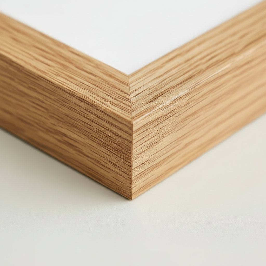 Détail du cadre chêne massif — Cassili-home