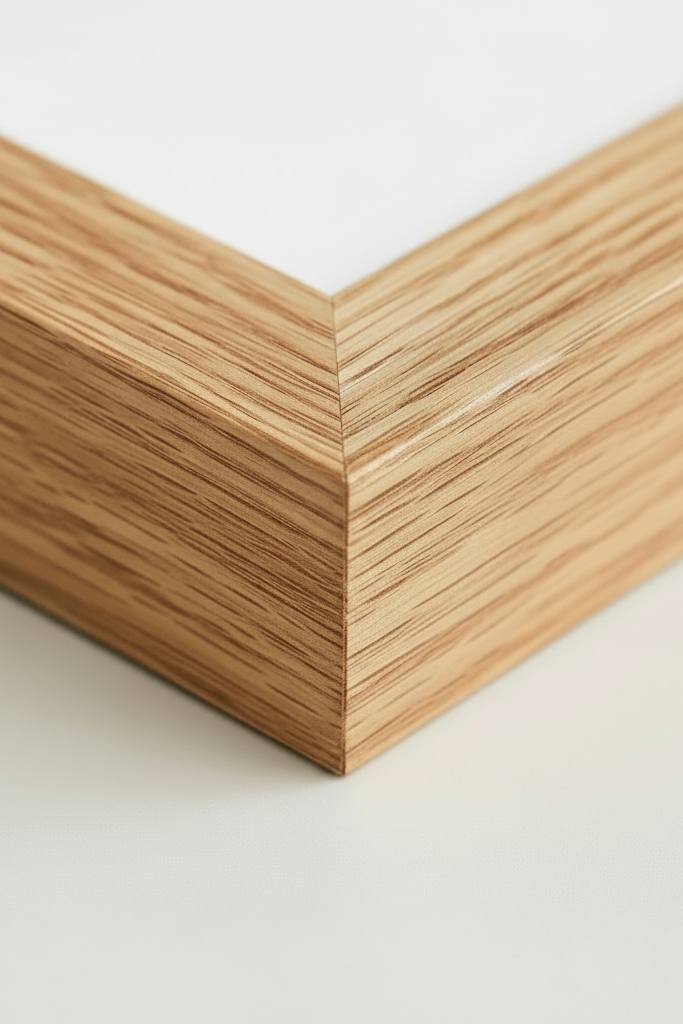 Détail du cadre chêne massif — Cassili-home