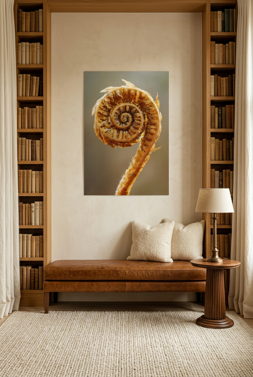La Crosse d'Or — unframed poster in a library