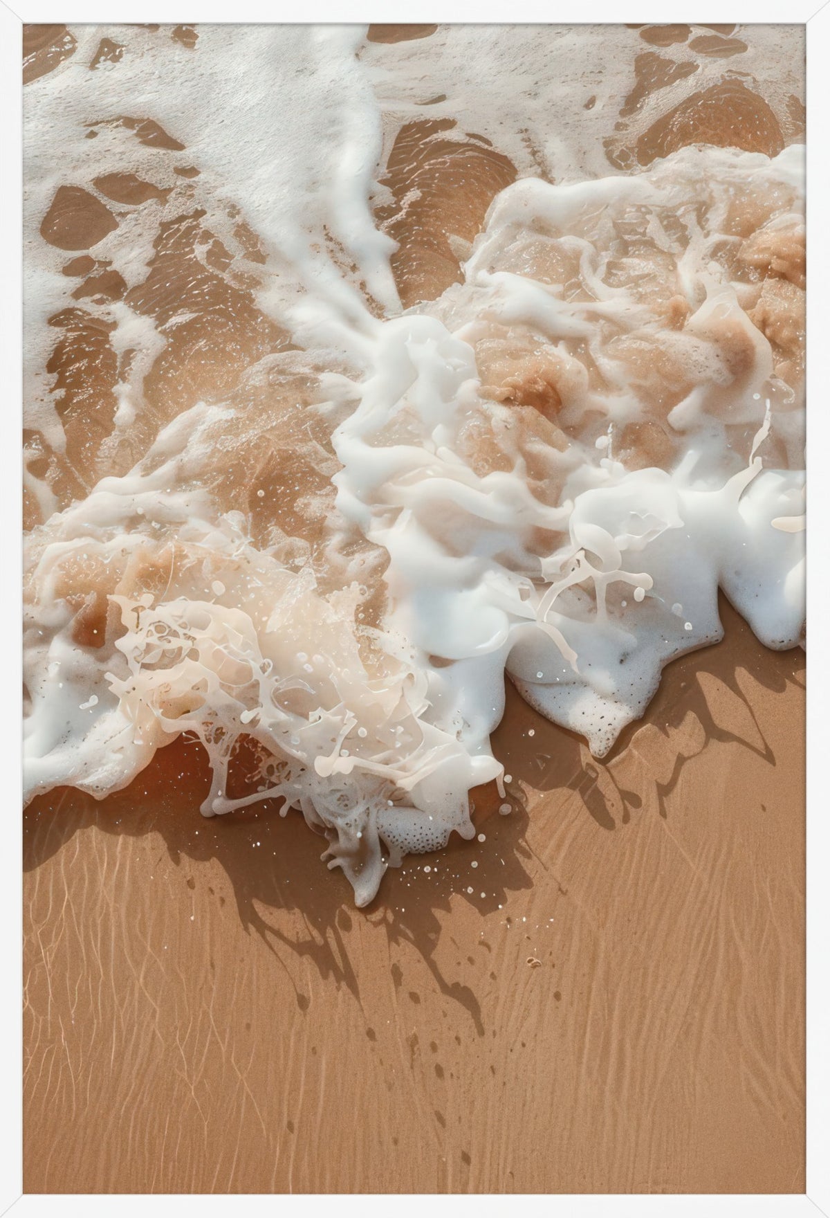 Seafoam — poster in a white frame, front view