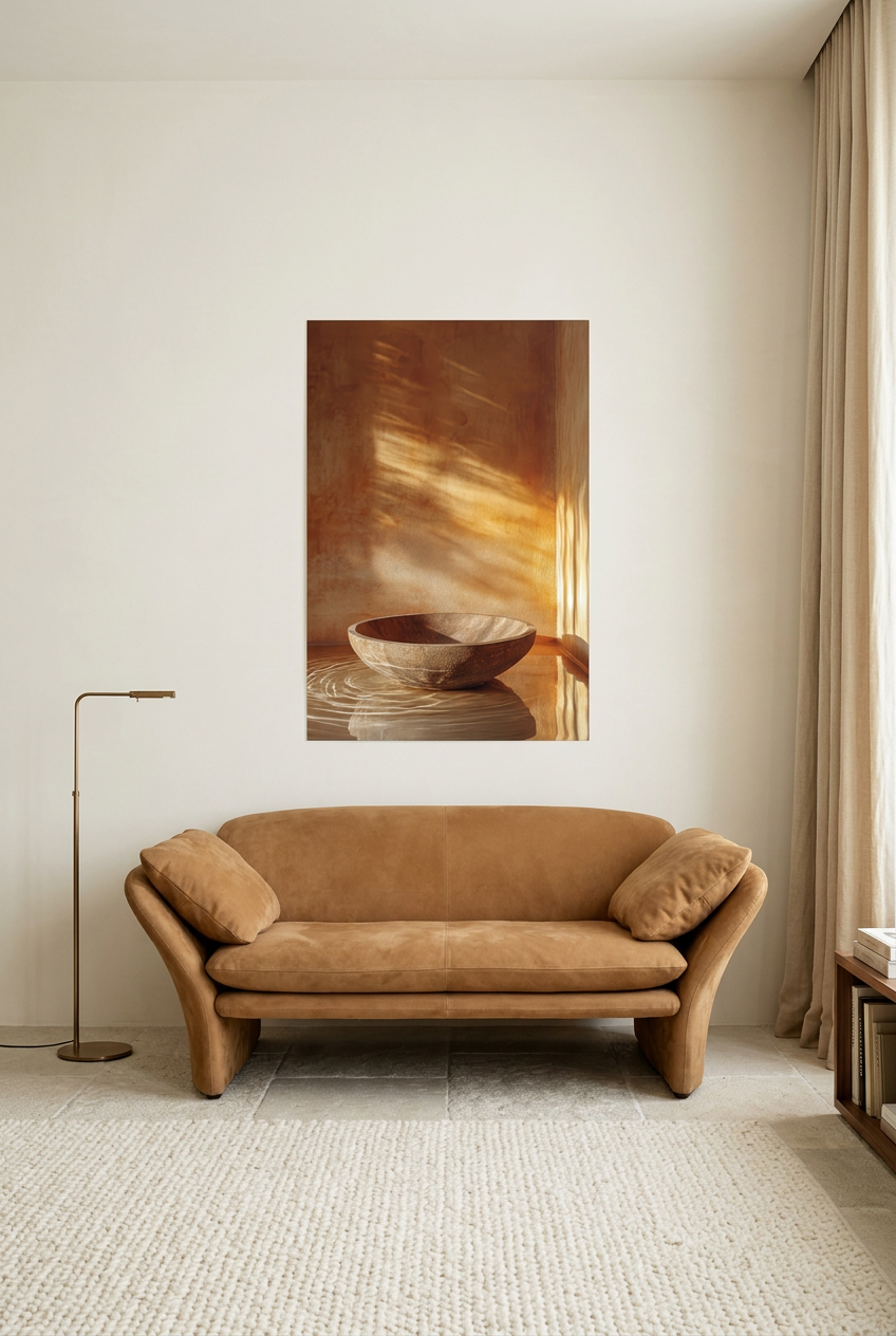 Le Bol d’Or — Poster ohne Rahmen in einem Lesezimmer