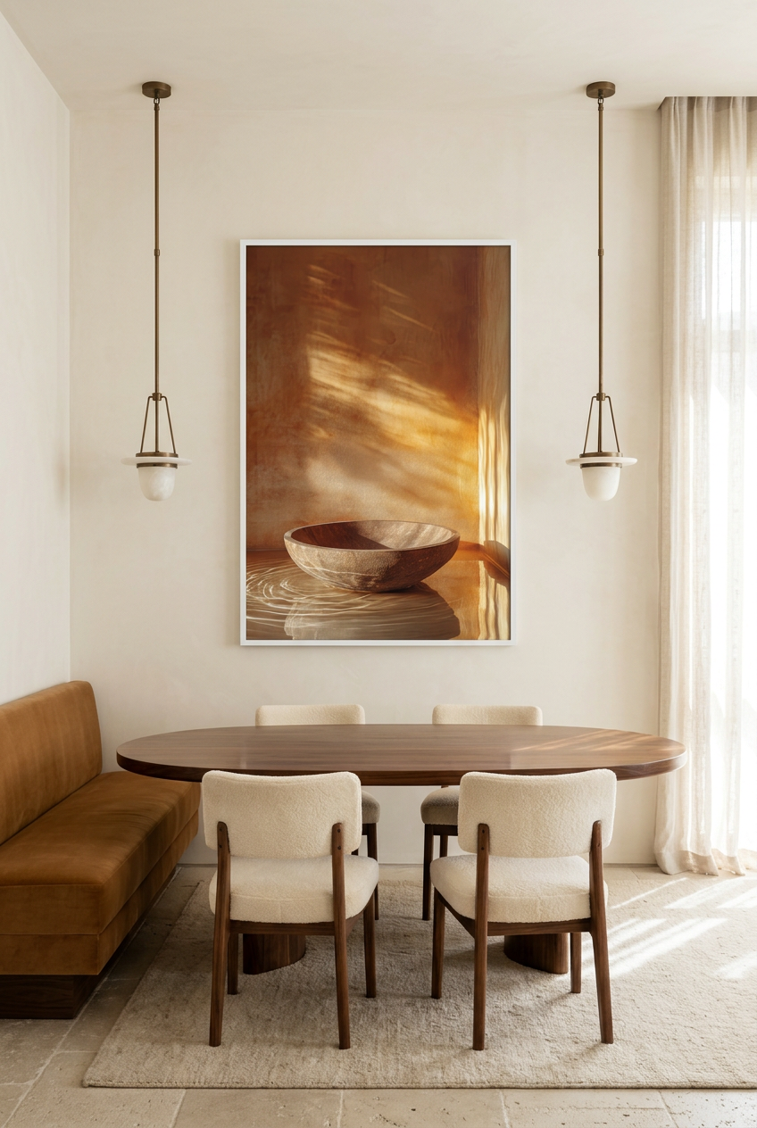 Le Bol d’Or — Poster im weißen Rahmen im Esszimmer