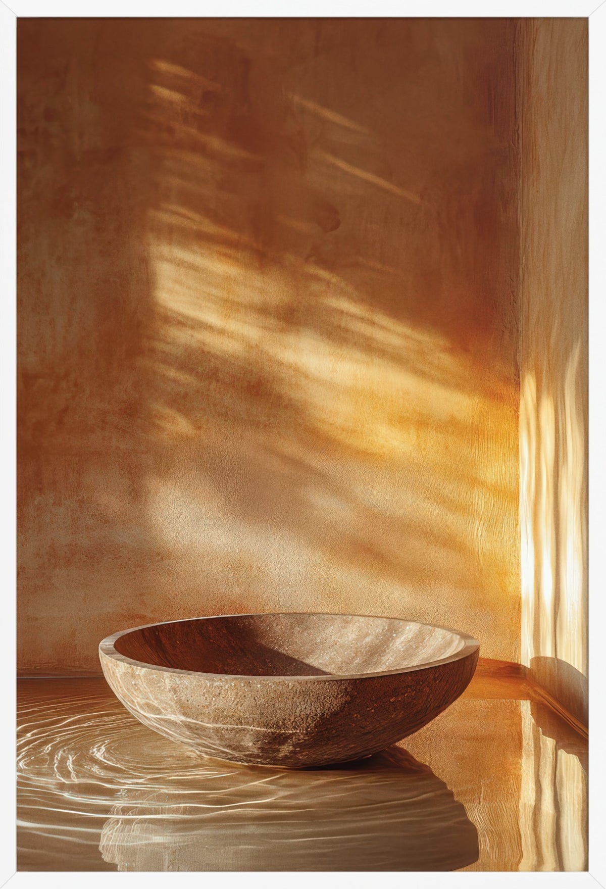 The Golden Bowl — poster in a white frame, front view
