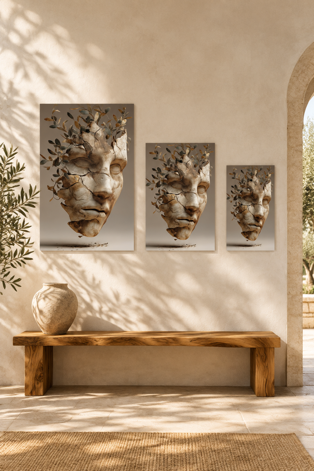 La Maschera d'Ulivo in tre formati