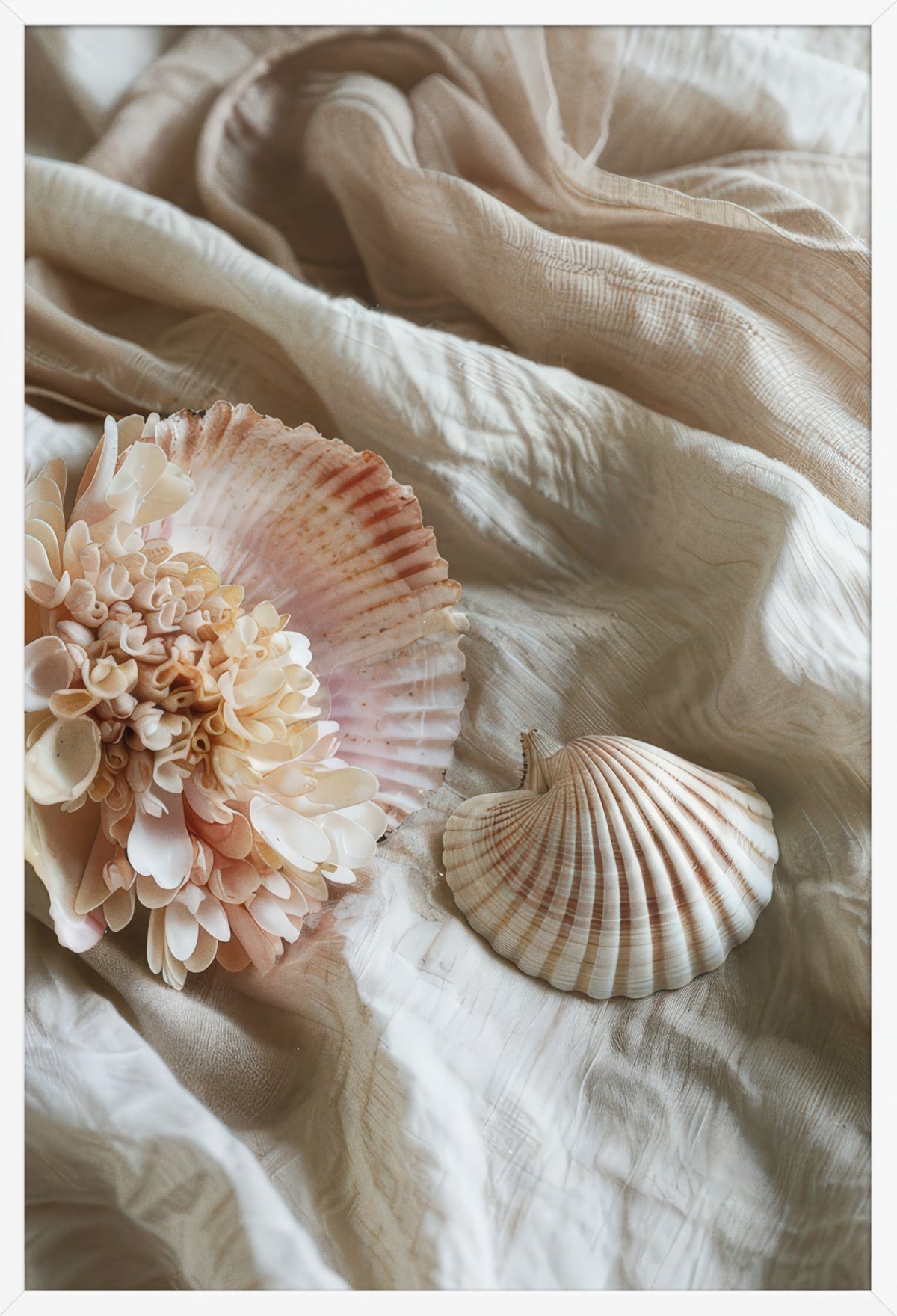 Mother-of-Pearl Nest — poster in a white frame, front view