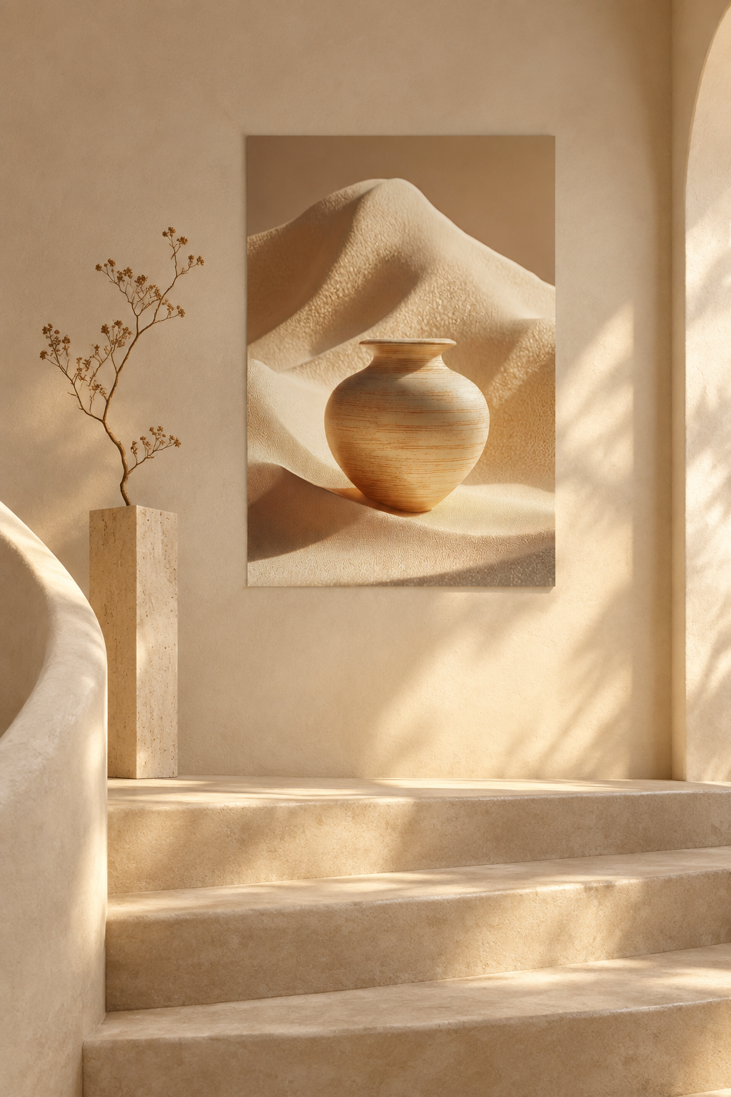 Il Vaso e la Duna in un'architettura mediterranea