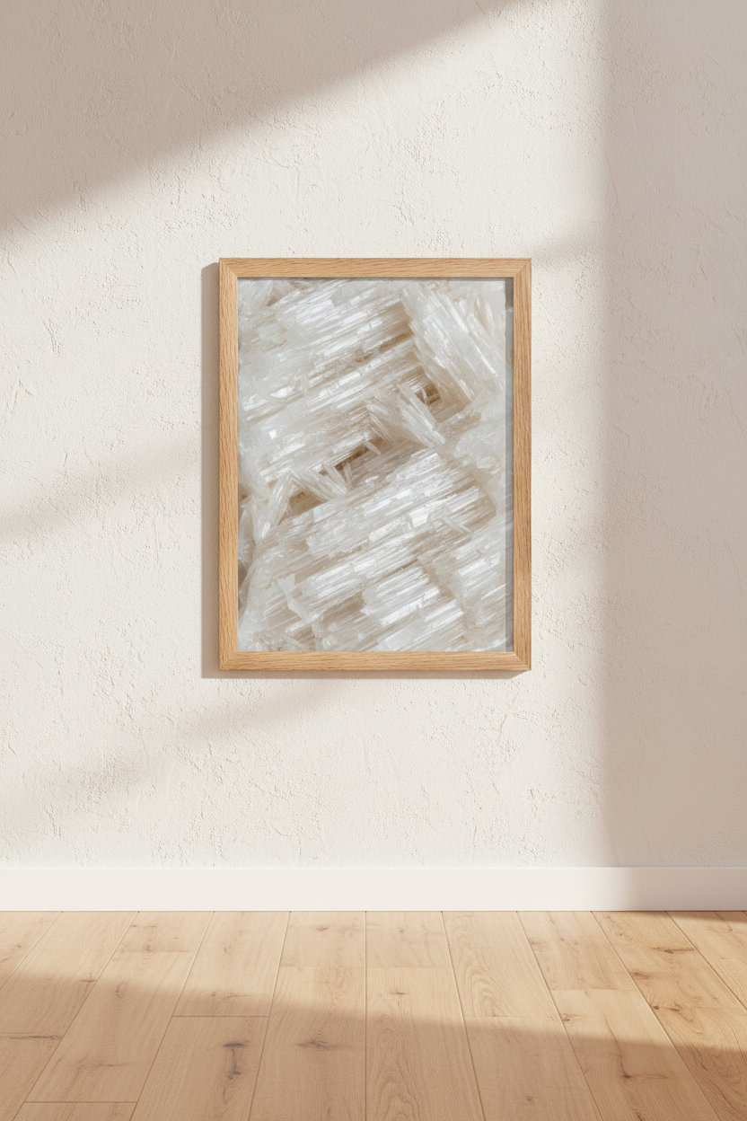 Sélénite Cristallin — salon