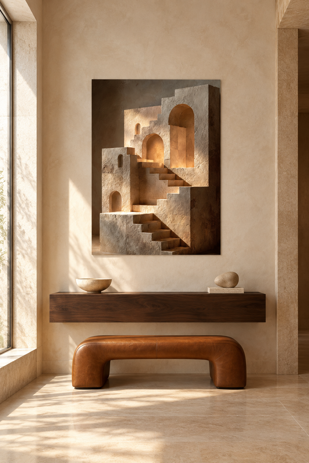 L’Escalier Impossible dans une entrée