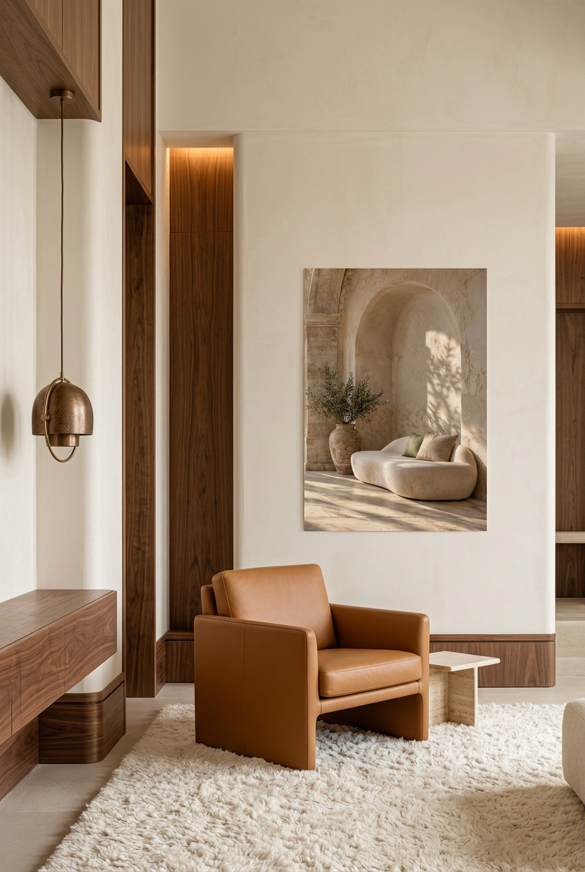 Le Sofa de l'Alcôve — affiche murale sans cadre dans un salon