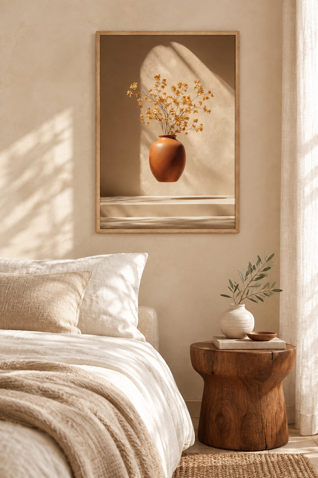 The Golden Sheaf in a bedroom