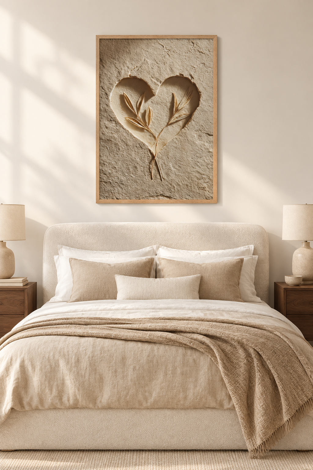 The Two-Branch Heart in a bedroom
