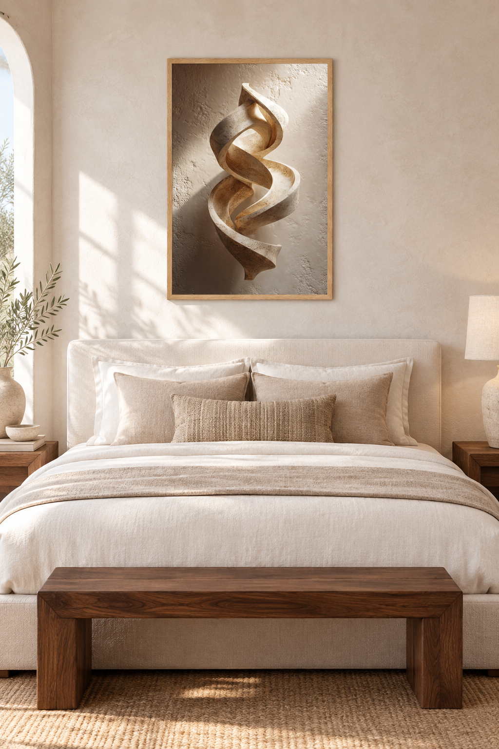 The Twisted Ribbon in a bedroom
