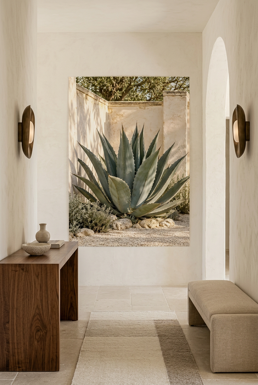 The Great Agave — poster in an entrance hall