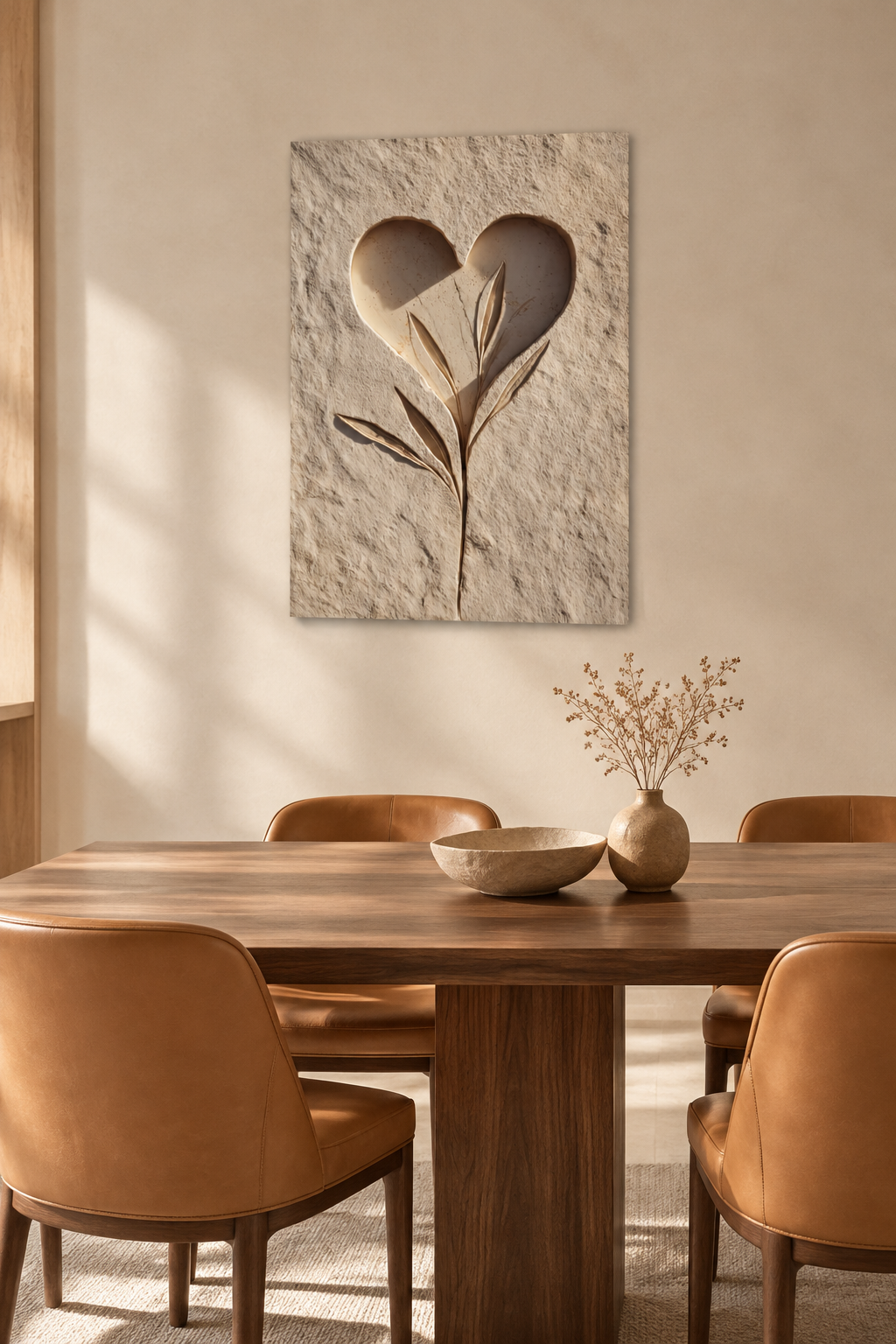 Het Hart en de Stengel in een eetkamer
