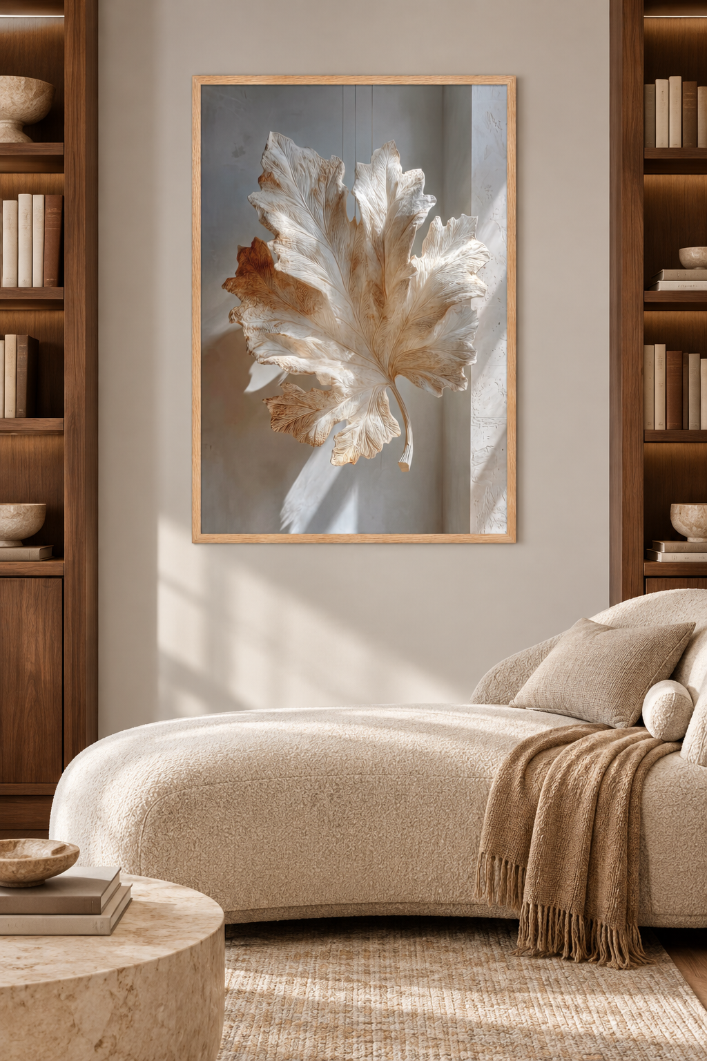 The Fig Leaf in a reading nook