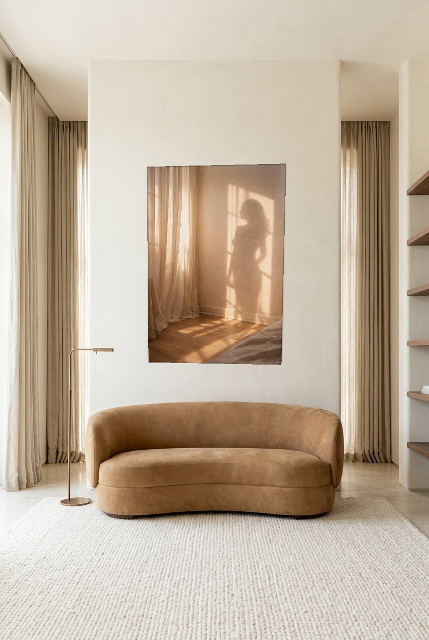 Le Voile Doré — poster senza cornice in una sala di lettura