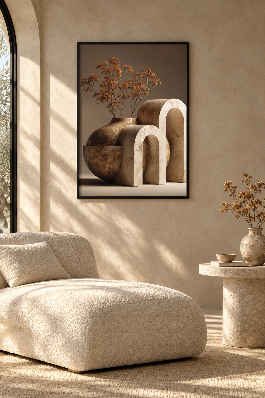 Gli Archi Gemelli con cornice nera