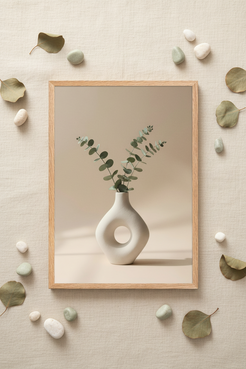 Vase Anneau — flat lay