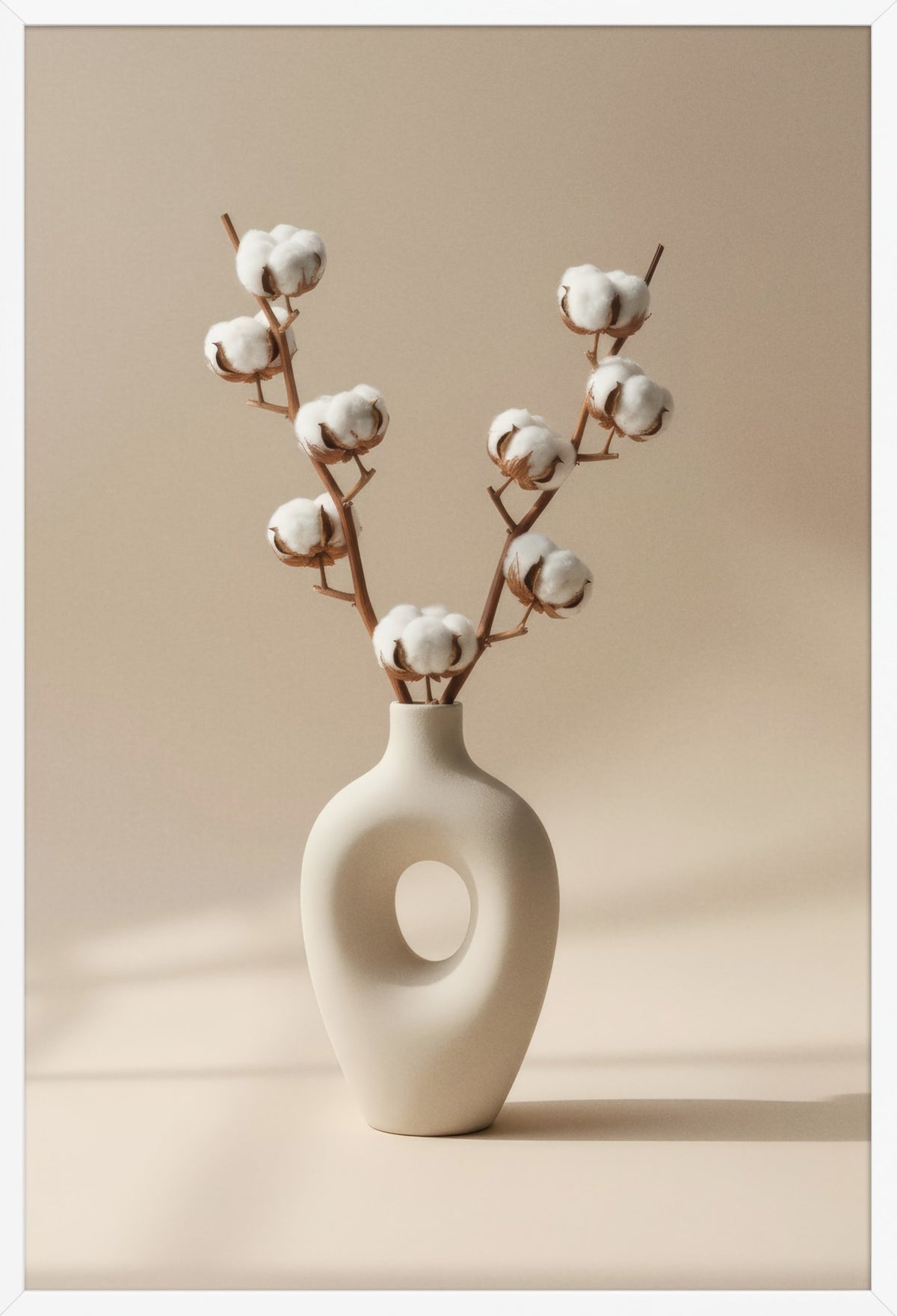 Cotton Soul — poster in a white frame, front view