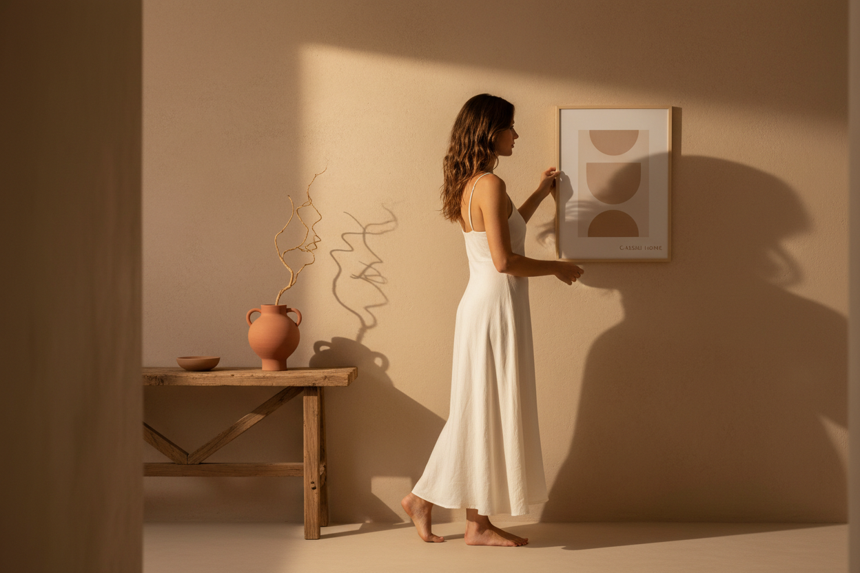 Inspirations pour une entrée élégante avec art mural | Cassili-home
