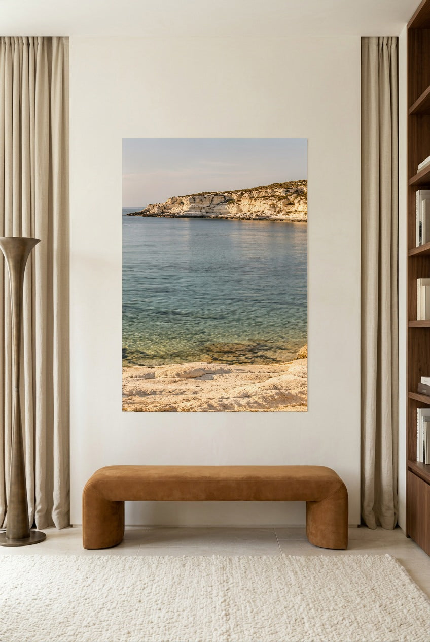 La Pointe Rocheuse — affiche sans cadre dans un coin lecture