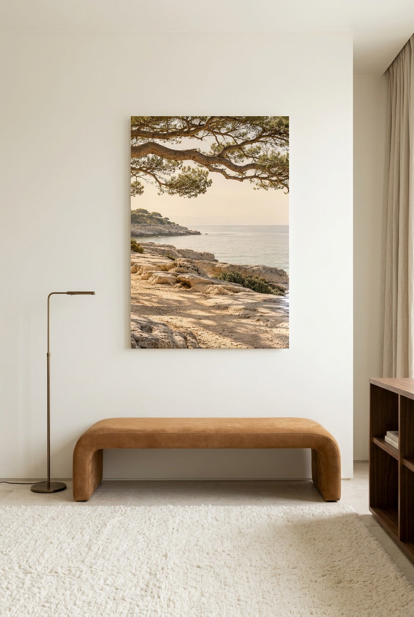 La Branche sur la Mer — affiche sans cadre dans un salon de lecture