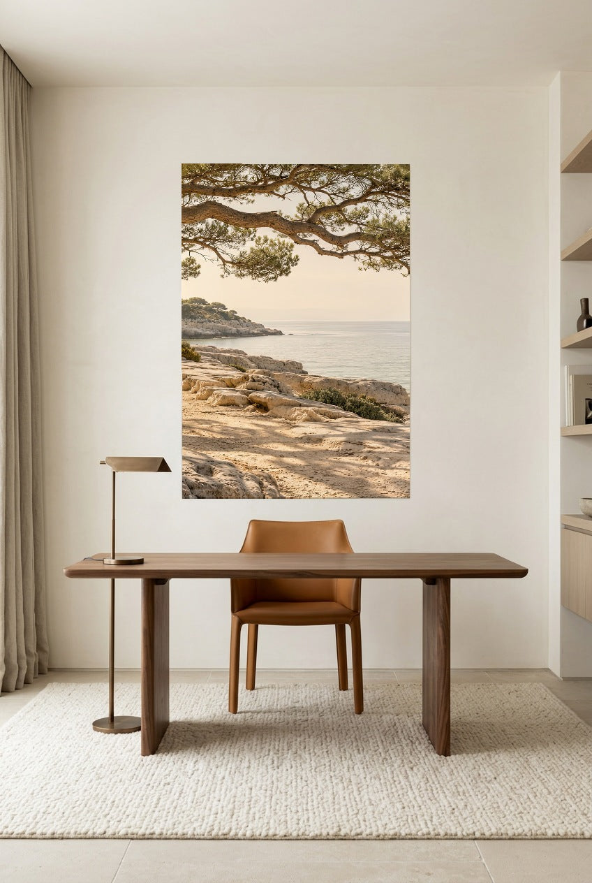 La Branche sur la Mer — affiche sans cadre dans un bureau
