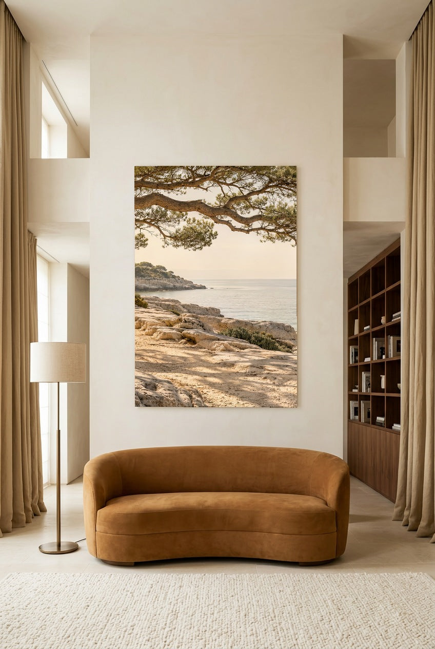 La Branche sur la Mer — affiche sans cadre dans un coin lecture