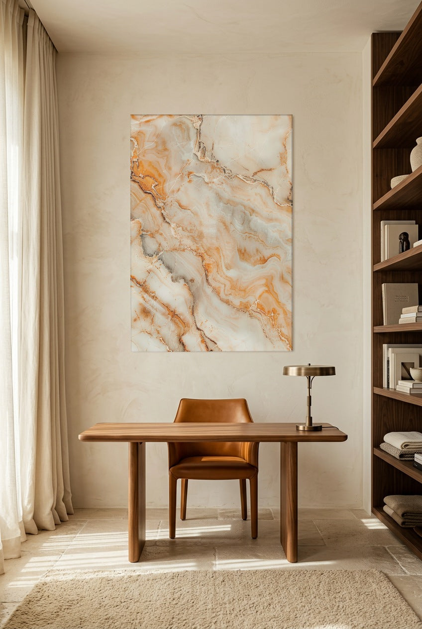 Le Marbre d’Ambre — Poster ohne Rahmen im Arbeitszimmer
