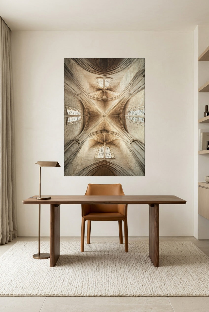 De Duizeling — poster zonder lijst in een werkkamer