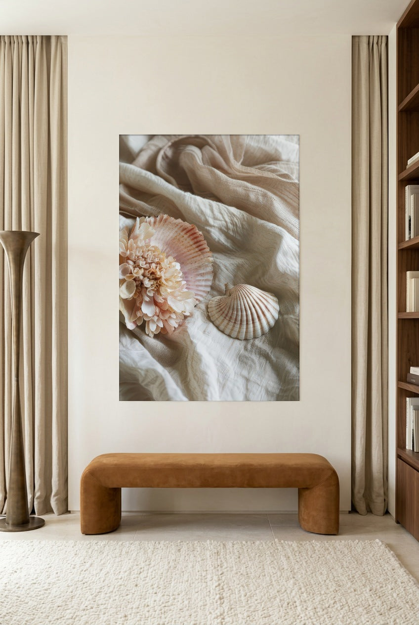 Le Nid de Nacre — poster zonder lijst in een leeskamer