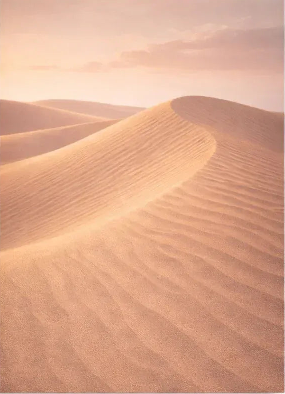 Silence des Dunes — Affiche murale minimaliste beige Désert Paisible et Lumière et Texture Minérale — affiche murale minimaliste | Cassili-home
