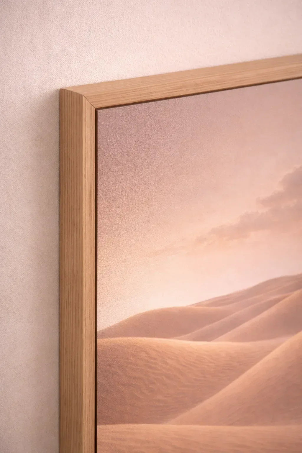Dunes de Lumière — Affiche murale minimaliste beige désert immaculé — affiche murale minimaliste | Cassili-home