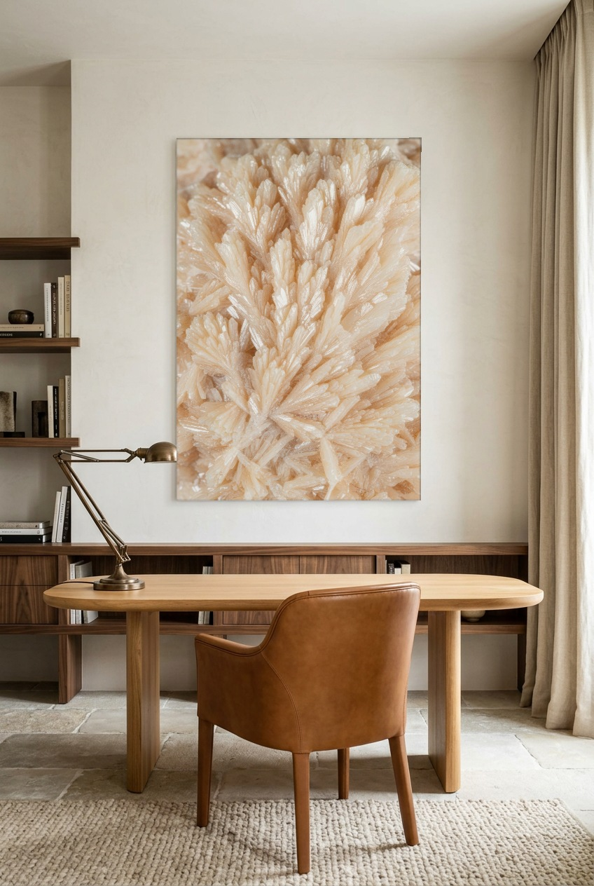 L’Éventail de Cristal — poster zonder lijst in een werkkamer