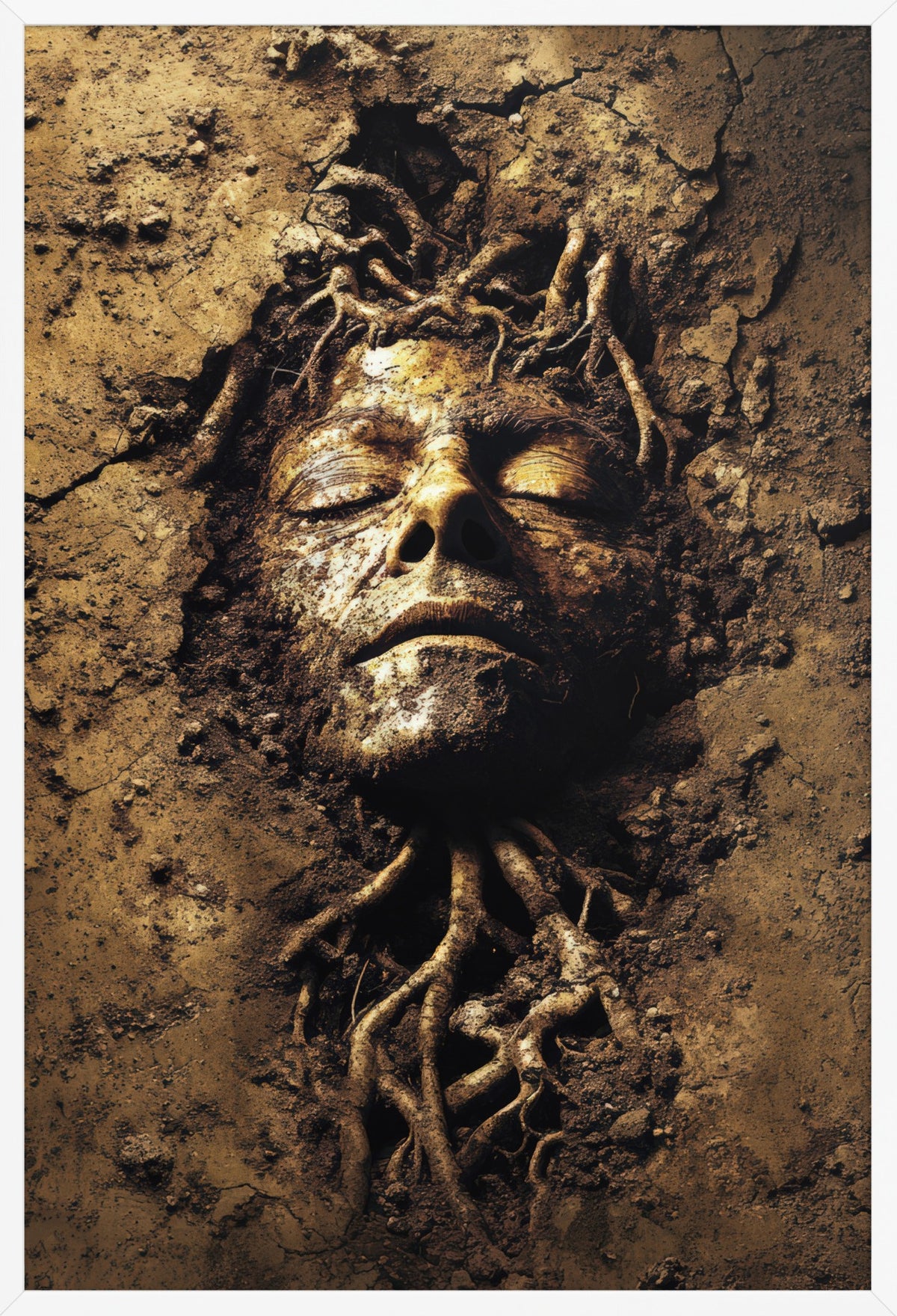 Soul of Earth — poster in a white frame, front view