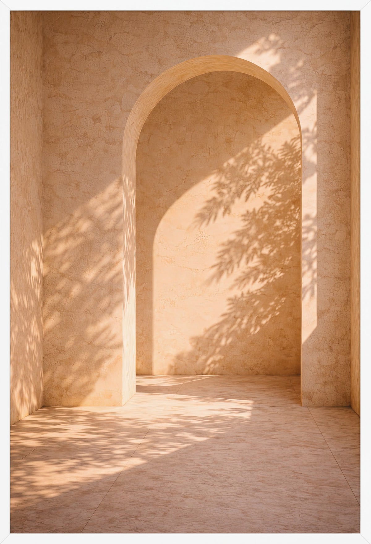 Solar Arch — poster in a white frame, front view